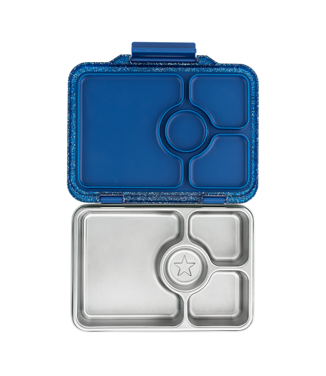 Yumbox Pret RVS Glitter Blauw