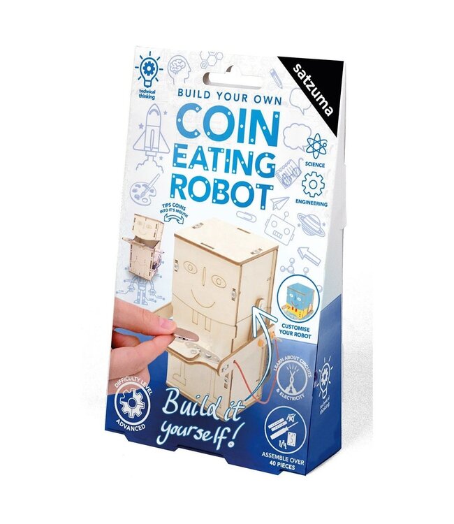 D.I.Y  Coin Eating Robot