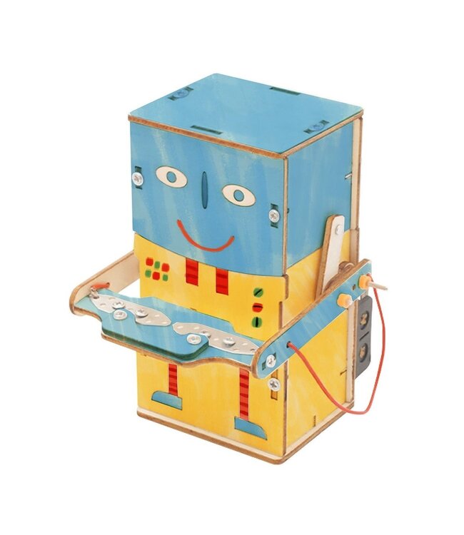 D.I.Y  Coin Eating Robot