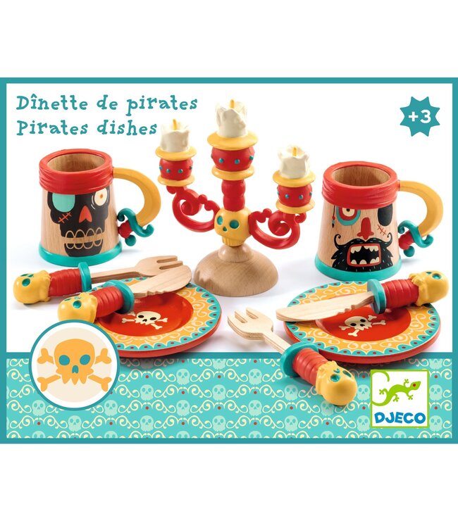 Djeco Piraten Servies
