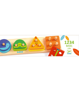 Djeco Vormen 1234 Basic