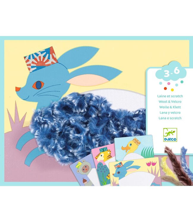Djeco Wol & Klittenband Dieren