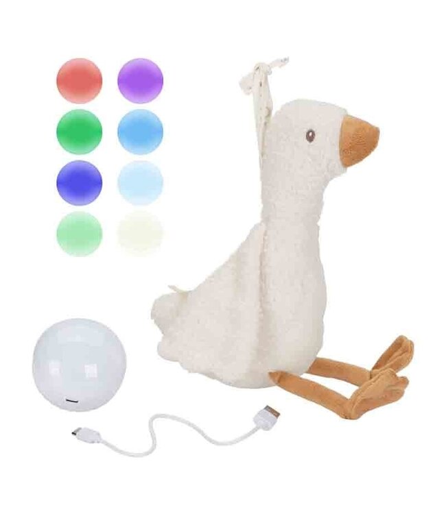 Little Dutch Knuffelgans Licht & Geluid
