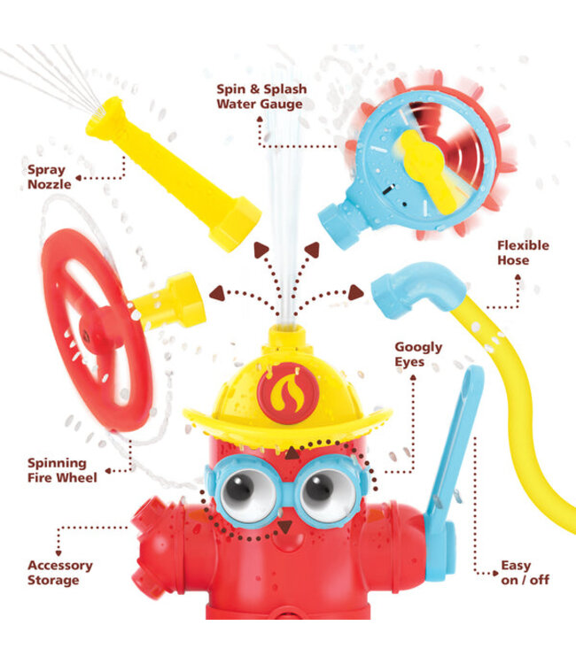 Yookidoo Ready Freddy Spray 'N' Sprinkle