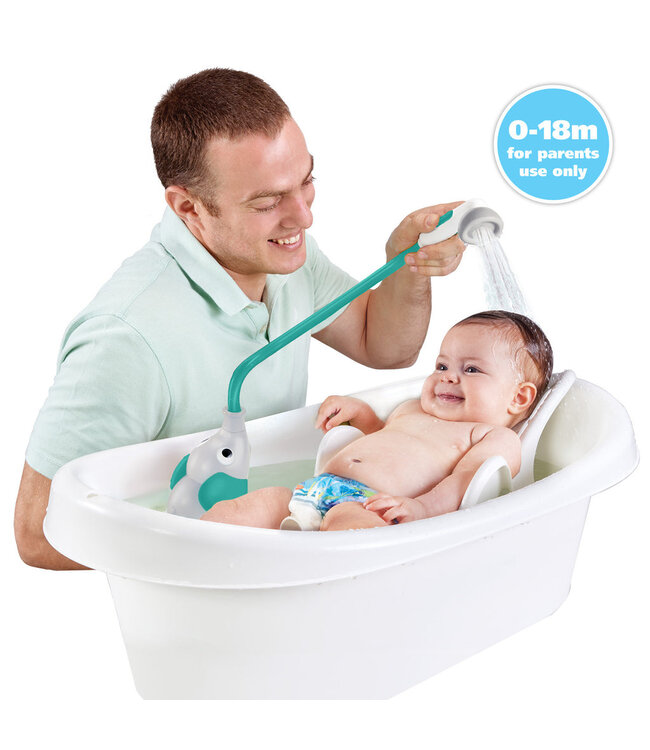 Yookidoo  Olifant Douchekop Mint