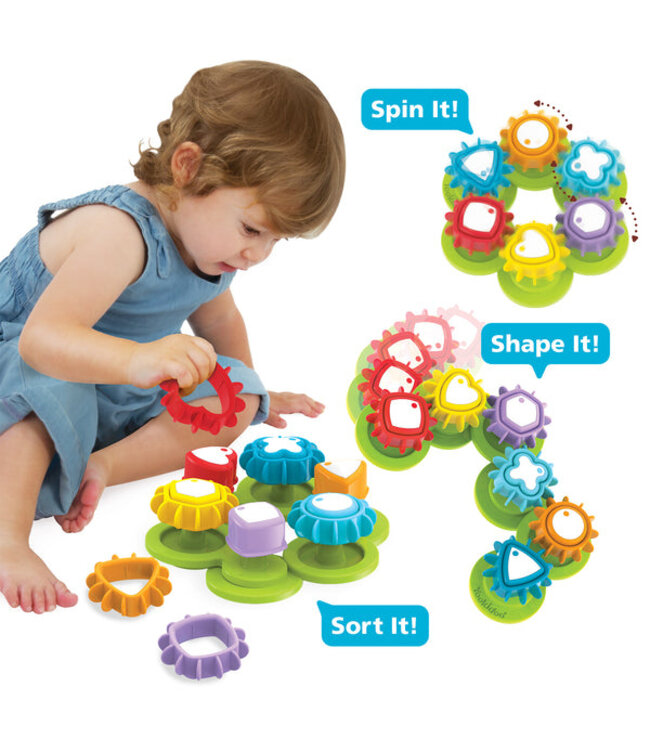 Yookidoo Shape 'N' Spin Tandwielsorteerder
