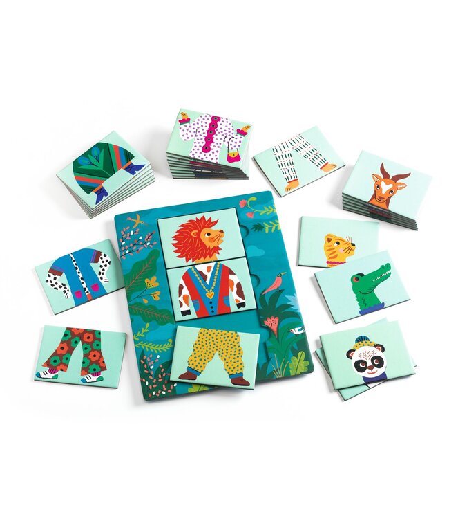 Djeco Spel Mix&Match Modanimo