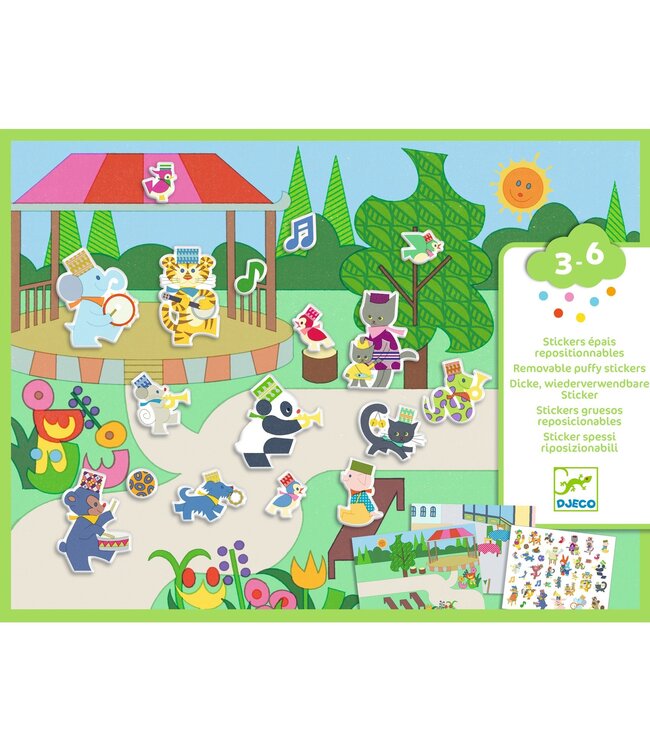 Djeco Stickers Fanfare