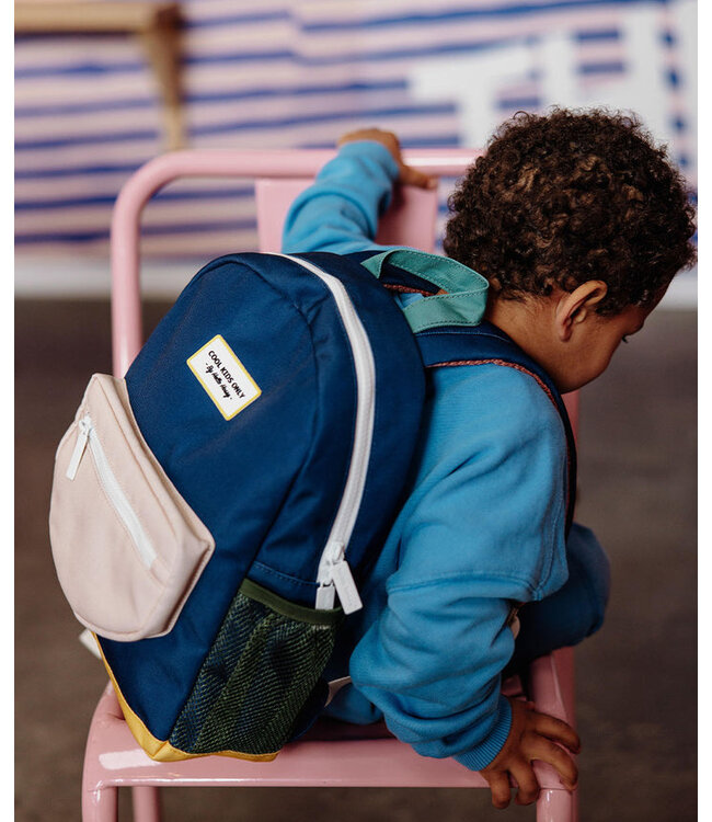 Hello Hossy Donker Blauwe Rugtas