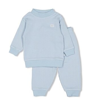 Feetje Wafelpyjama - Baby Blue