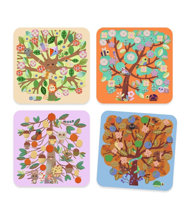 Djeco Viltcollage Seizoenen