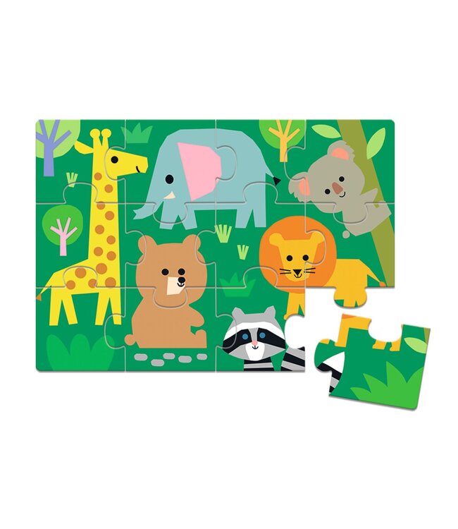 Djeco Spellenset 5-in-1 Wilde Dieren