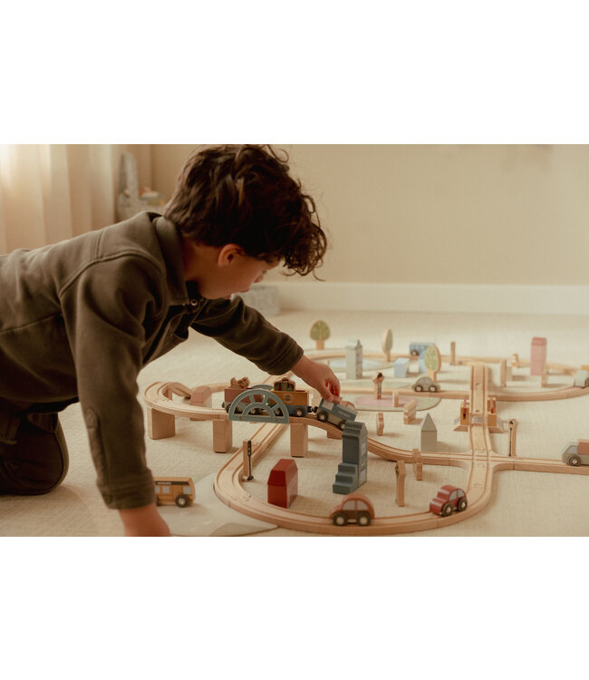 Little Dutch Treinbaan set XL FSC