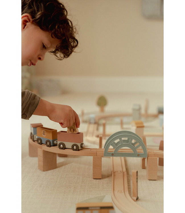 Little Dutch Treinbaan set XL FSC