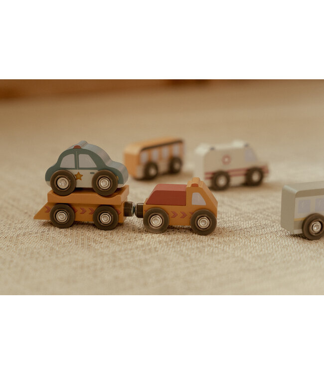 Little Dutch Voertuigenset FSC