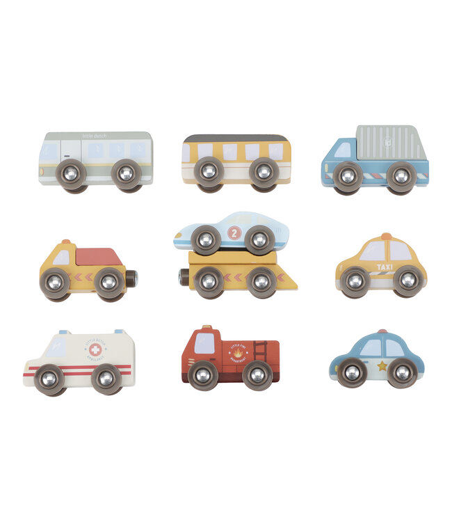 Little Dutch Voertuigenset FSC