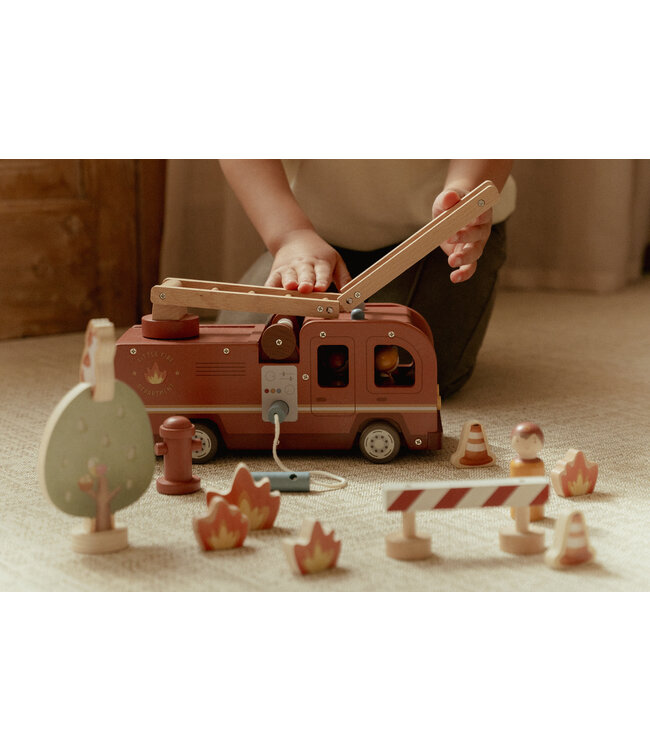 Little Dutch Brandweerwagenset FSC