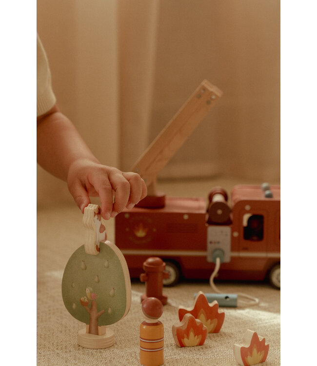 Little Dutch Brandweerwagenset FSC