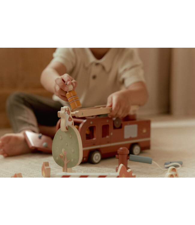 Little Dutch Brandweerwagenset FSC