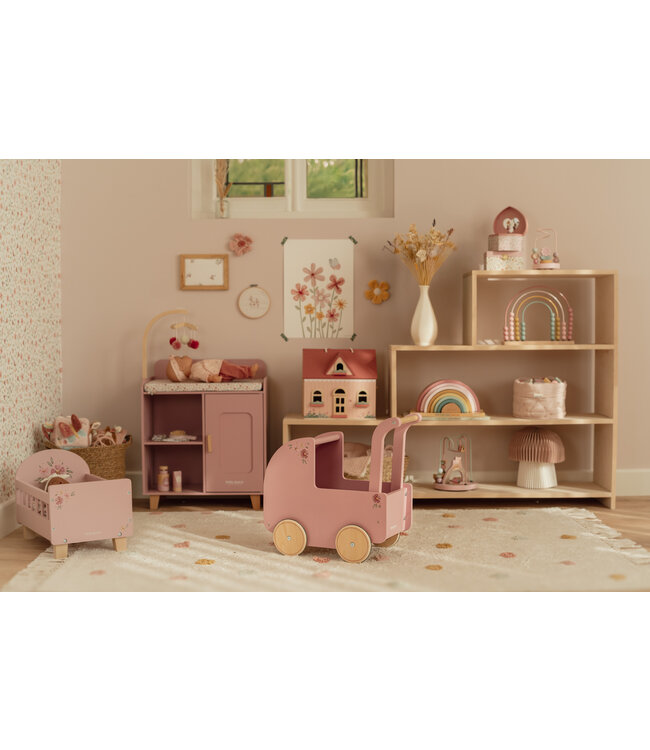 Little Dutch Houten poppenwagen FSC