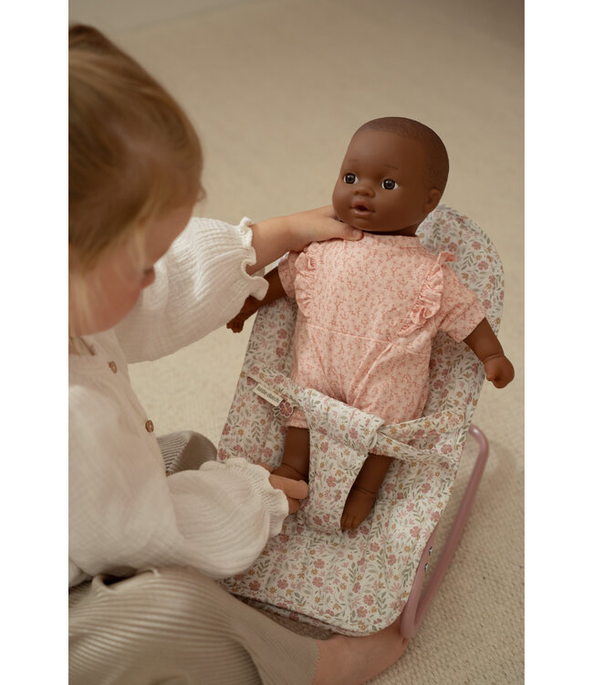 Little Dutch Poppen wipstoel - Metaal Soft Flowers