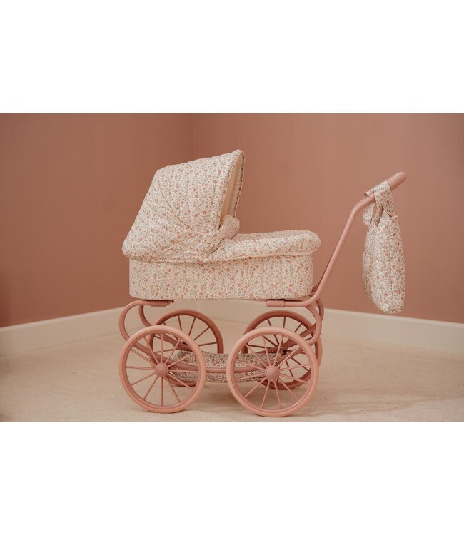 Little Dutch Poppenwagen - Metaal Soft Flowers