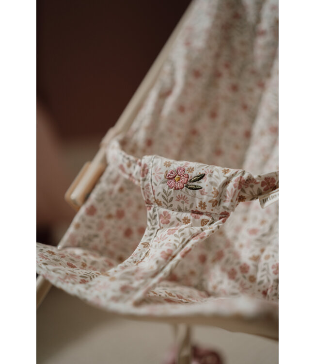 Little Dutch Poppenbuggy - Metaal Soft Flowers