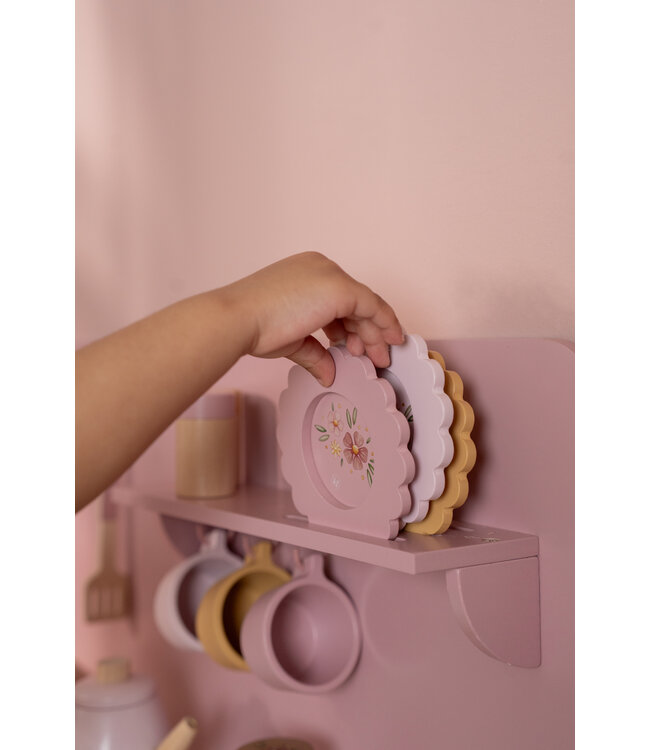 Little Dutch Houten speelkeuken Roze FSC