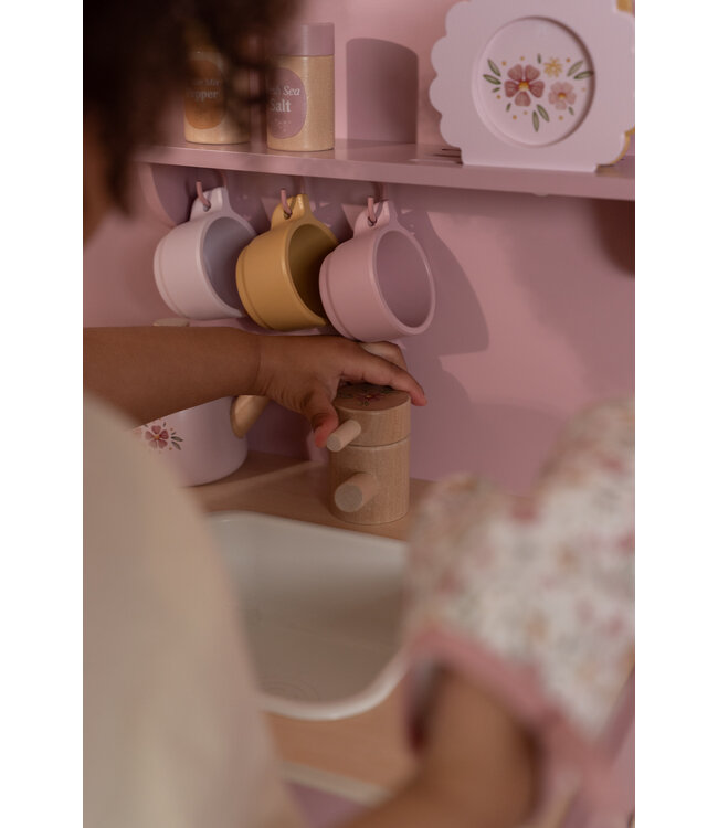 Little Dutch Houten speelkeuken Roze FSC