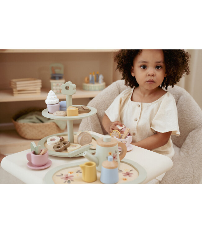 Little Dutch Etagère met gebak FSC