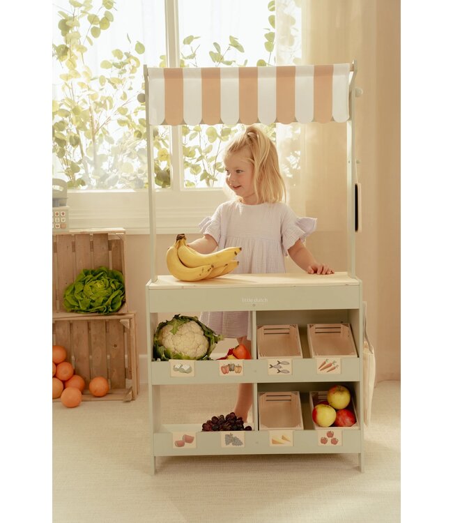 Little Dutch Houten marktkraam FSC