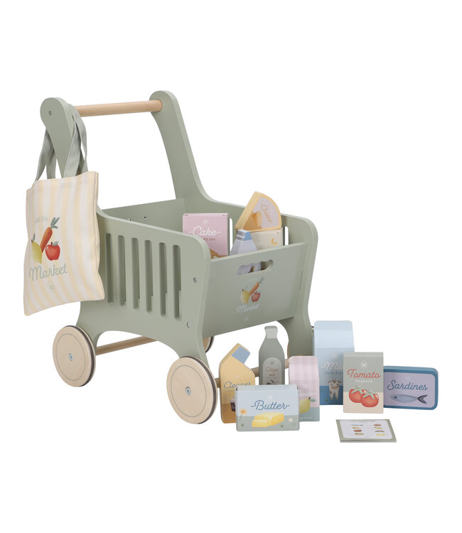 Little Dutch Houten winkelwagen FSC