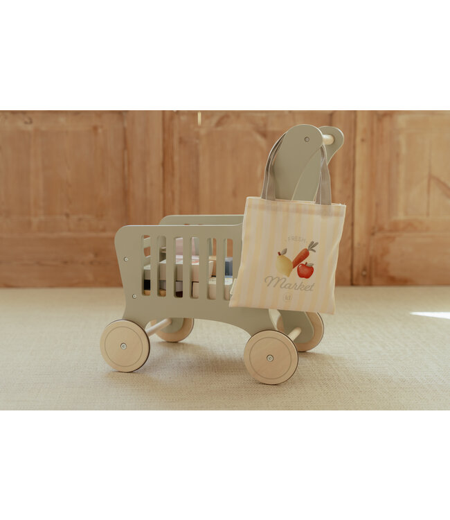 Little Dutch Houten winkelwagen FSC