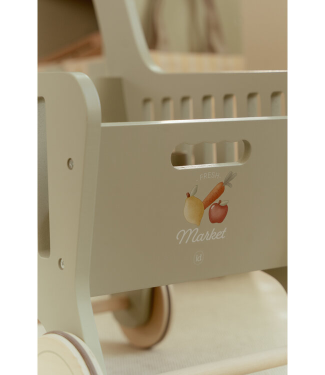 Little Dutch Houten winkelwagen FSC