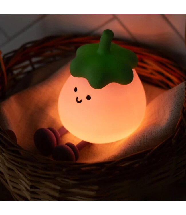 Mary's Aubergine Nachtlampje