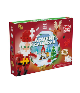 Plus-Plus Adventskalender Kerstdorp