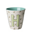 Rice Letter Beker Ster H