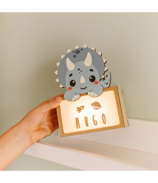 Vintiun Lampje Triceratops
