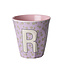 Rice Letter Beker Bloem R