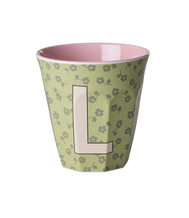 Rice Letter Beker Bloem L