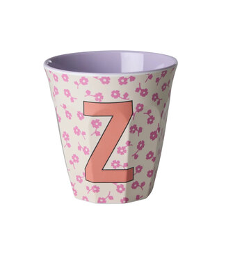 Rice Letter Beker Bloem Z Rice Letter Beker Bloem Z