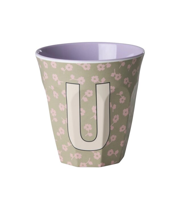 Rice Letter Beker Bloem U