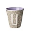 Rice Letter Beker Bloem U