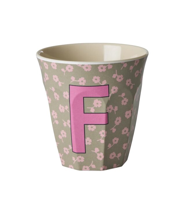 Rice Letter Beker Bloem F