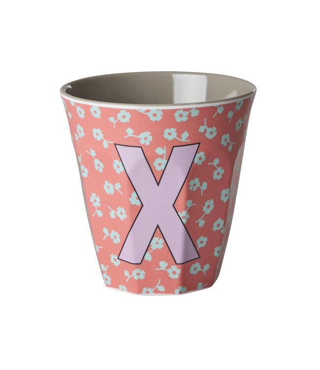 Rice Letter Beker Bloem X