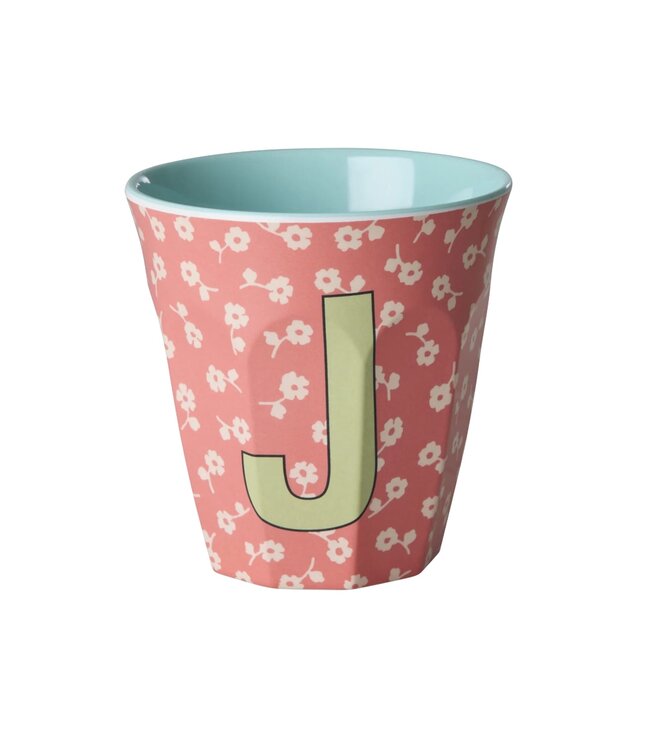 Rice Letter Beker Bloem J