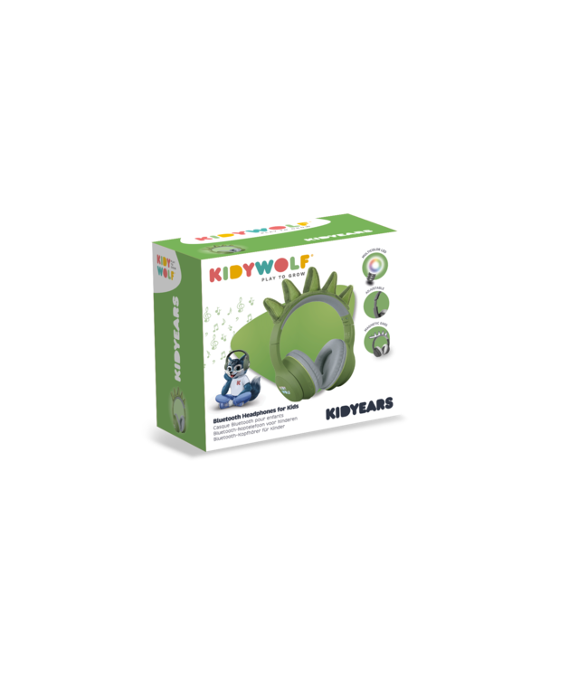 Kidywolf Koptelefoon Dino