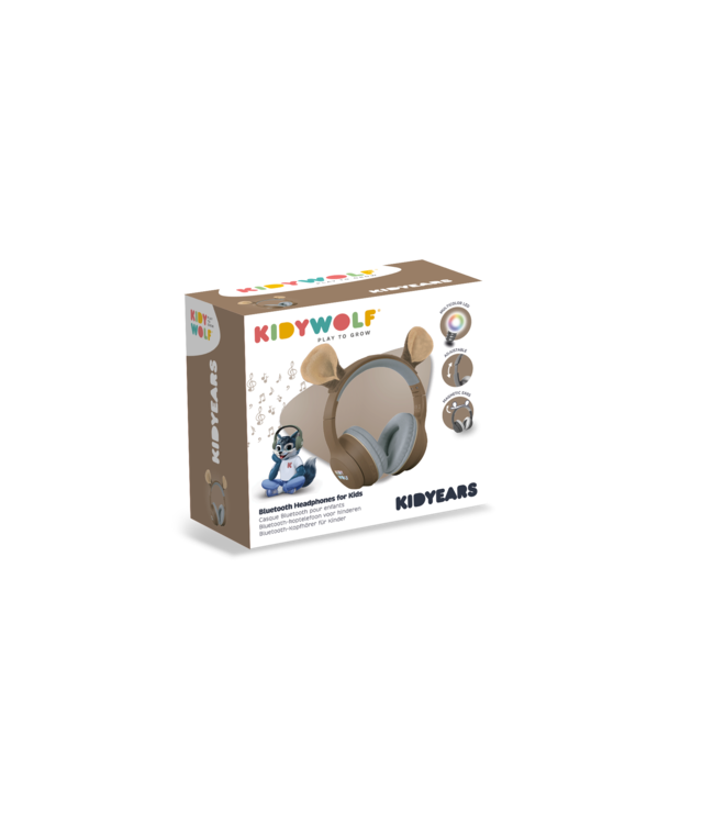 Kidywolf Koptelefoon Beer