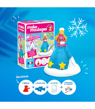 Mako Moulages Sneeuw Prinses - S
