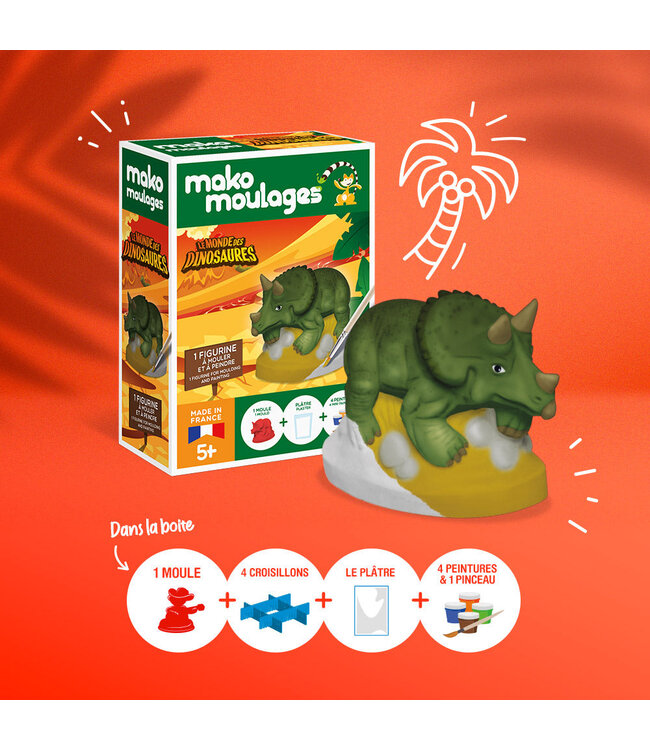 Mako Moulages Triceratops - S